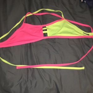 Jolyn Watermelon/Highlighter Tomcat Top